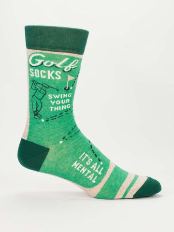 Blue Q Socks: Golf Men's Socks