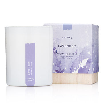 Thymes Aromatic Candle: Lavender