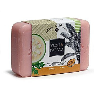 L'Epi de Provence Shea Butter Bath Soap - Yuzu & Papaya