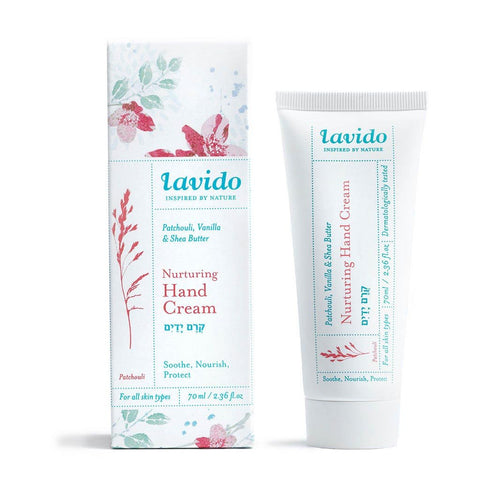 Lavido Nuturing Hand Creme: Patchouli, Vanilla & Shea Butter