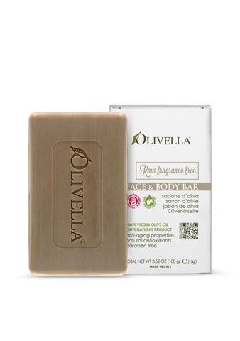 Olivella Face and Body Bar Raw & Fragrance Free