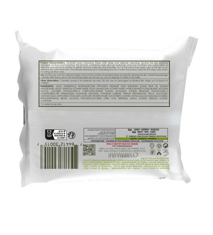 Olivella Hydra Cleansing Wipes