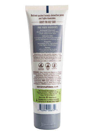 Savannah Bee Charcoal Facial Cleanser