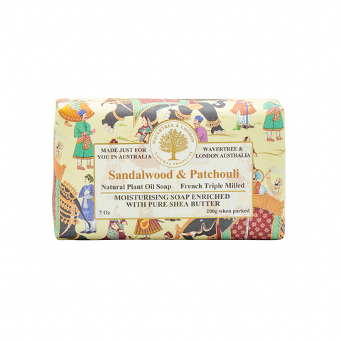 Wavetree & London Sandalwood & Patchouli Soap Bar
