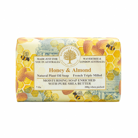 Wavetree & London Honey & Almond Soap Bar