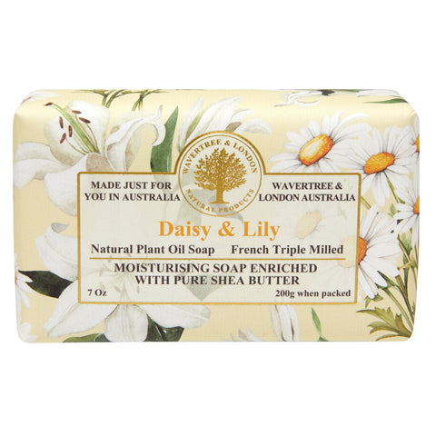 Wavetree & London Daisy & Lily Soap Bar