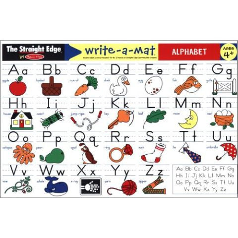 Melissa & Doug Learning Mat: Alphabet