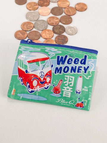 BlueQ Coin Purse: Weed Money