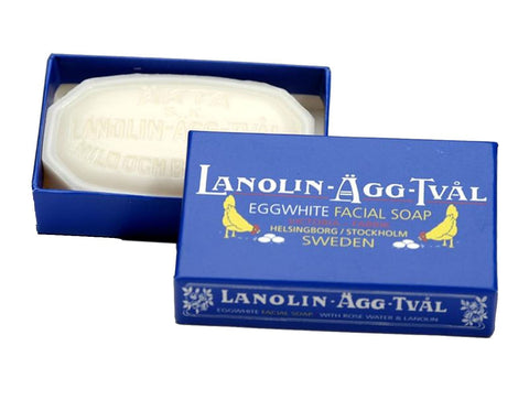 Victoria's AB Lanolin-Agg-Tval Eggwhite Facial Care Soap Single