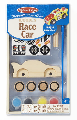 Melissa & Doug Decorate-Your-Own Kit: Race Car