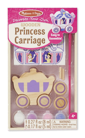 Melissa & Doug Decorate-Your-Own Kit: Princess Carriage