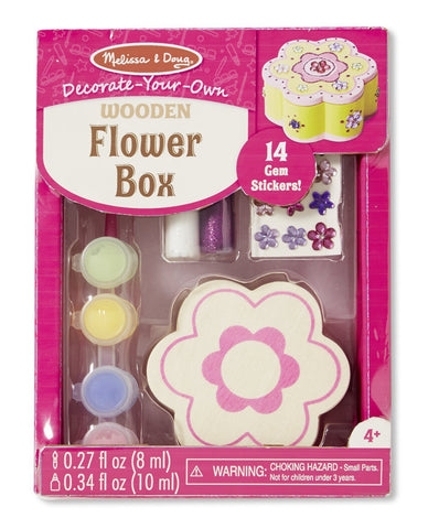 Melissa & Doug Decorate-Your-Own Kit: Flower Box