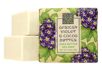 Greenwich Bay Soap: African Violet & Cocoa Butter