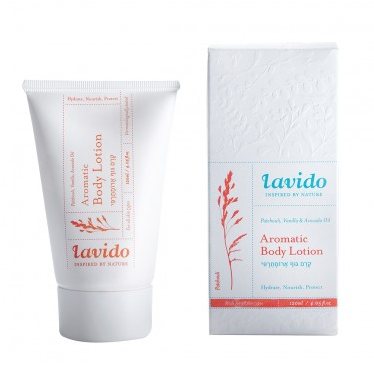 Lavido Aromatic Body Lotion: Patchouli Oil and Vanilla