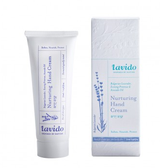 Lavido Hand Cream: Bulgarian Lavender, Evening Primrose, and Avocado Oil