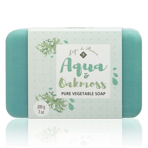 L'Epi de Provence Shea Butter Bath Soap - Aqua & Oakmoss
