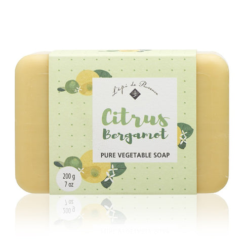 L'Epi de Provence Shea Butter Bath Soap - Citrus Bergamot