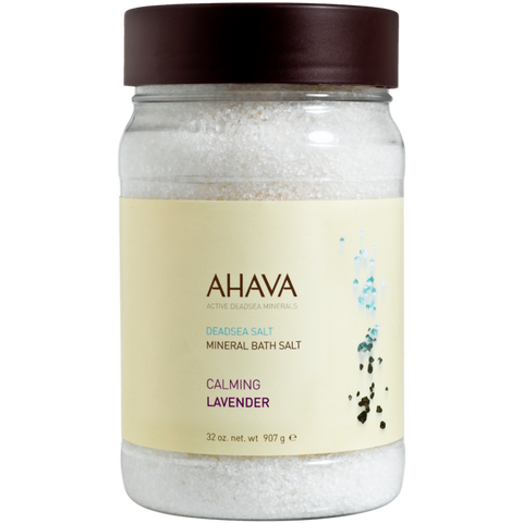 Ahava Dead Sea Mineral Bath Salt: Calming Lavender