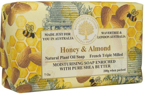 Wavertree & London Australia Moisturizing Soap: Honey & Almond