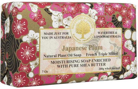 Wavertree & London Australia Moisturizing Soap: Japanese Plum